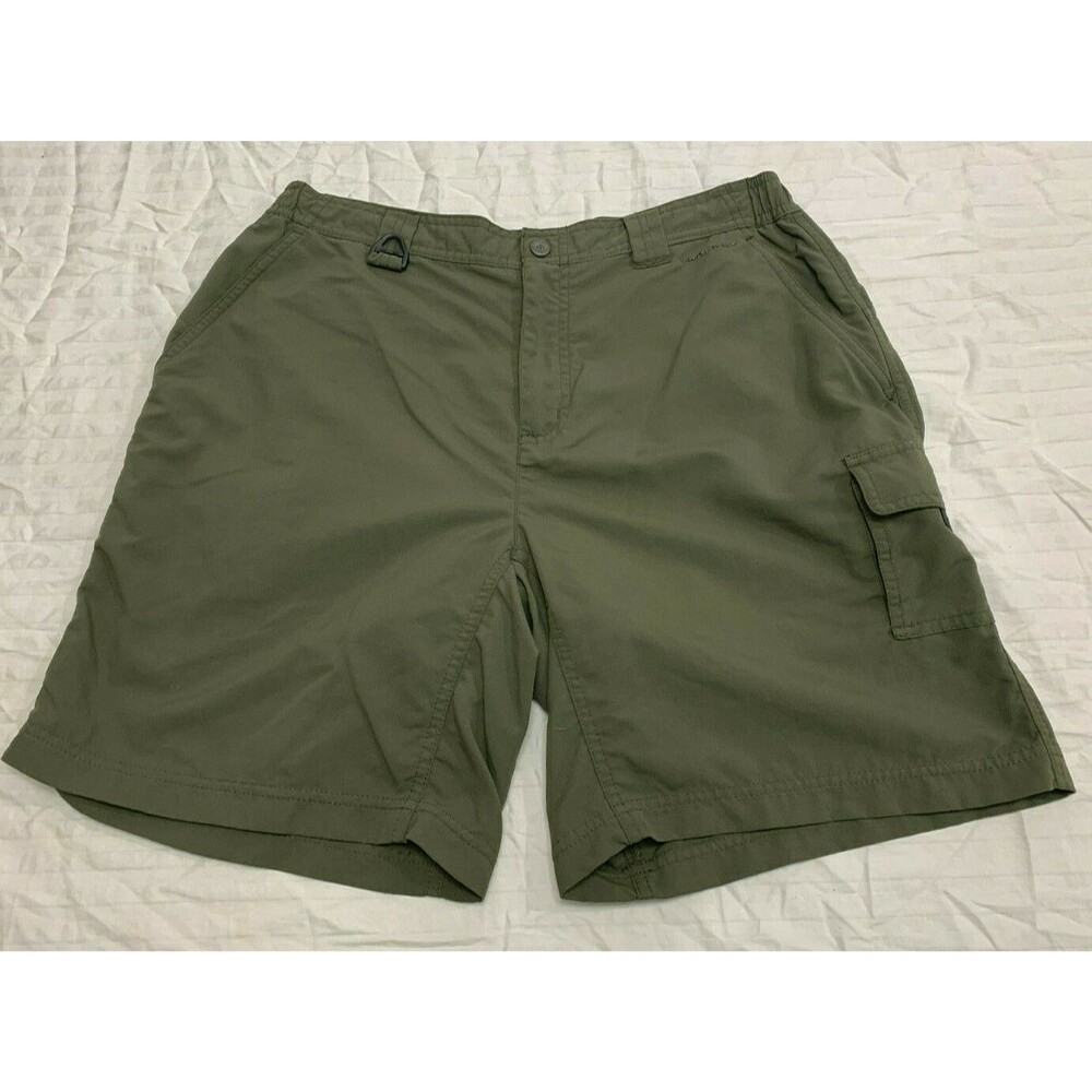 COLUMBIA GRT WOMENS NYLON CARGO SHORTS SIZE L